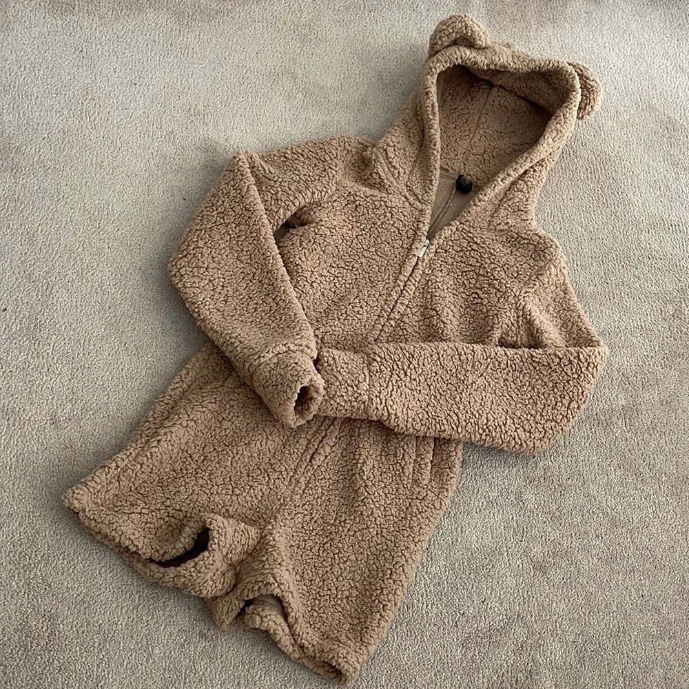 Fashionnova | Teddy Bear Romper - Picture 4 of 6